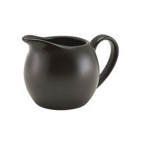 Matt Black Porcelain Jug